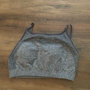 Gray Gymshark Sports Bra